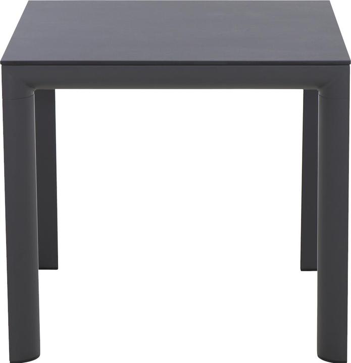 Actual product image Siena Garden Silva Dining Tisch 80x80cm matt anthrazit / HPL ferro (80 cm)