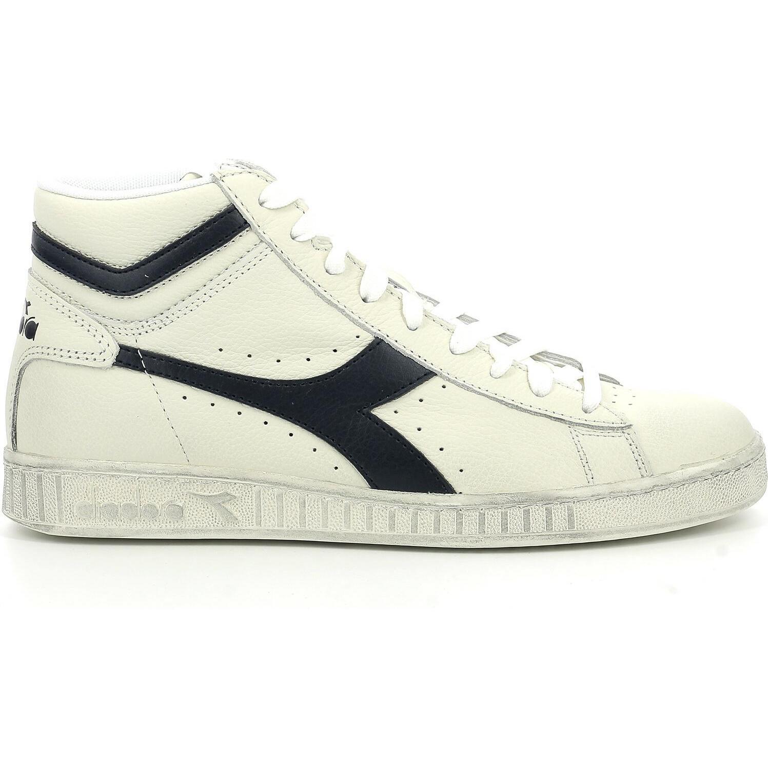 Diadora, Herren, Sneaker, Game High Waxed, Weiss, (41)