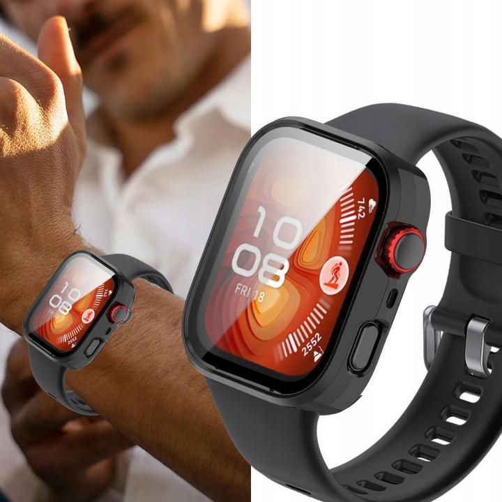 Produktbild 4Kom Tech-Protect Defense Case für Huawei Watch Fit 4 Pro - Transparent