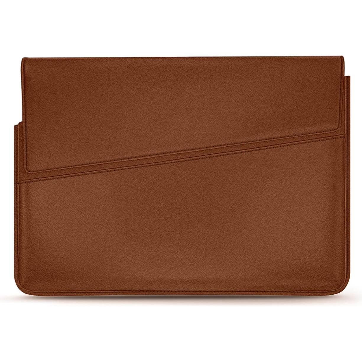 Noreve Lederhülle (15"), Notebooktasche, Braun