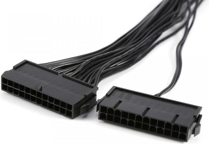 Image du produit PowerGuard ATX 24-Pin Dual PSU Câble d'alimentation Adaptateur