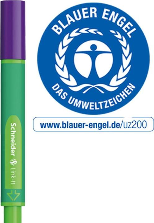 Produktbild Schneider Fasermaler - Link-It - Violett (1x)