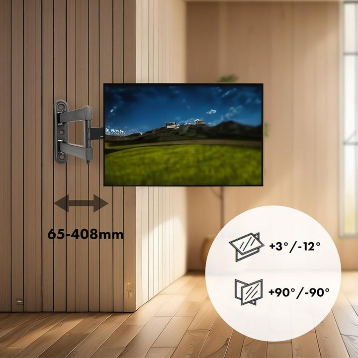 Actual product image Maclean MC-418 (Wall, 30 kg, 23" - 43")