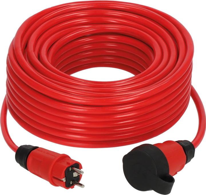Image du produit Brennenstuhl Rallonge Professional Outdoor 25m IP44 rouge H07BQ-F 3G2,5 (25 m)
