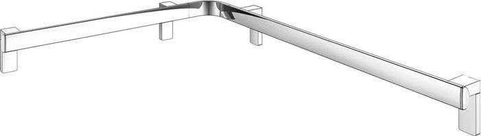 Actual product image Keuco Shower/bath handrail AXESS chrome-plated right, 600/800mm
