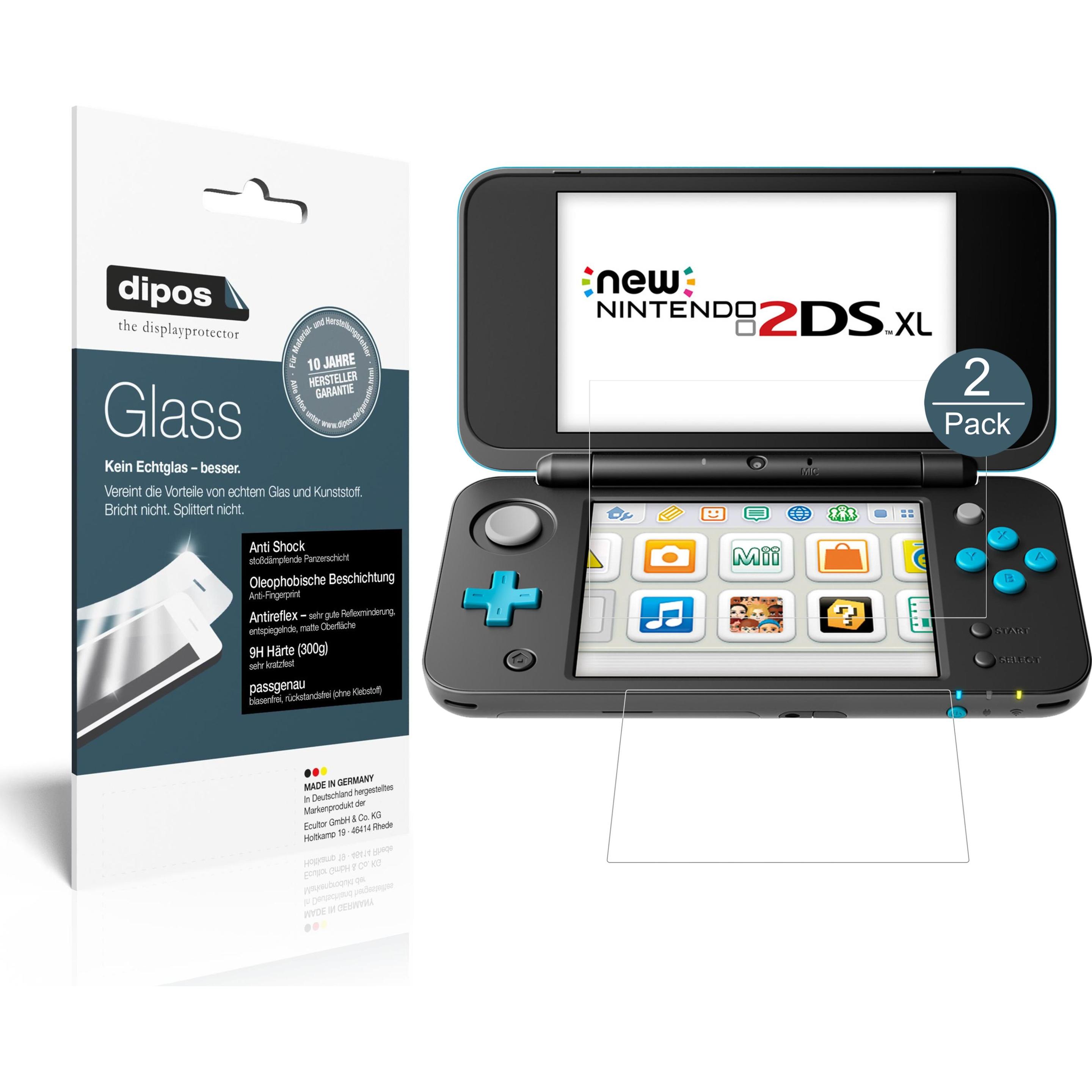 Dipos Displayschutz Anti-Shock (1 Stück, 2DS XL), Tablet Schutzfolie