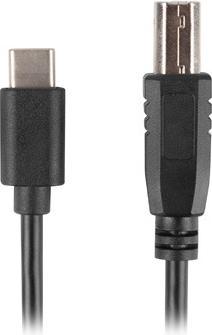 Image du produit Lanberg USB type C - USB B (1.80 m, USB 2.0)