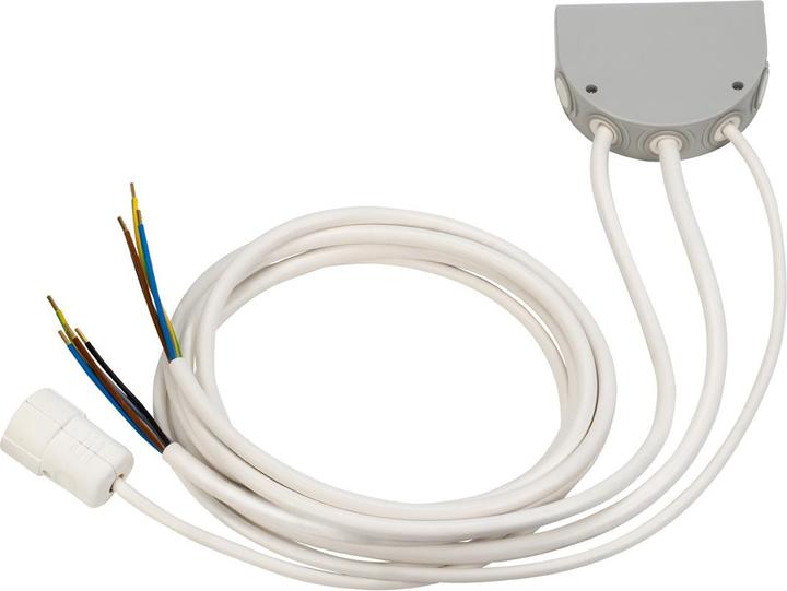 Produktbild Bachmann Herdanschlussdose IP20 Grau (R (2 m)