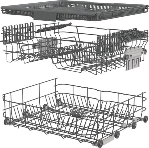 Actual product image Hisense HV643D90 Built-in dishwasher 16 place settings