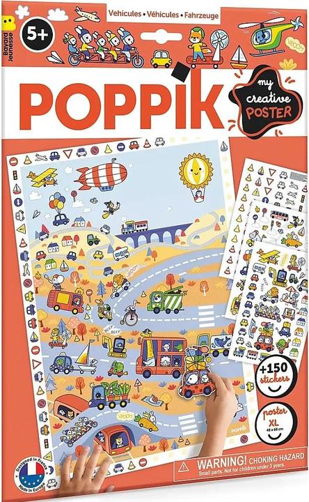 Produktbild Poppik Sticker Kreativ Poster Fahrzeuge