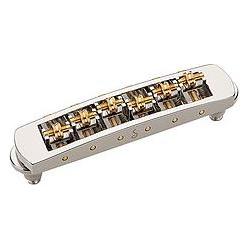 Schaller STM Bridge nickel, Zubehör Instrumente, Silber