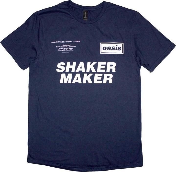 Immagine prodotto Oasis Shakermaker Tracklisting (L)