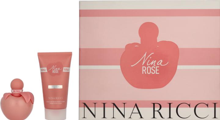Produktbild Nina Ricci Nina Rose Gift Set 50ml EDT + 75ml Body Lotion (Parfum set)