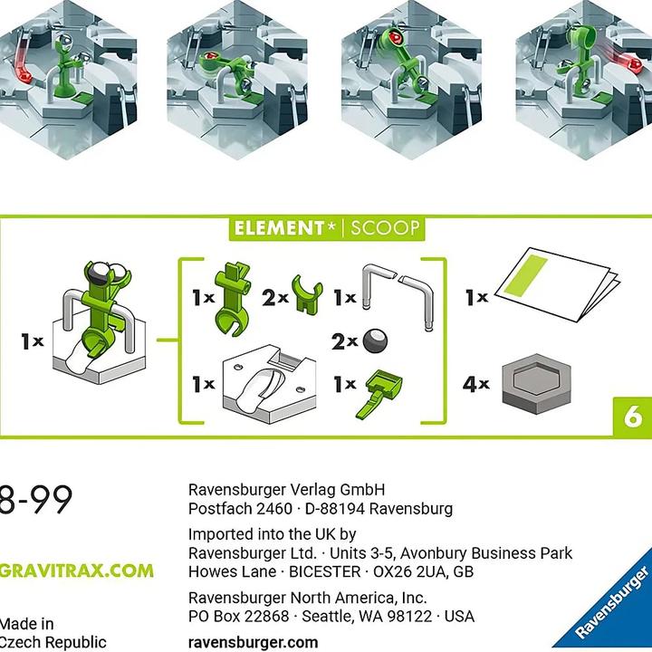 Actual product image Ravensburger GraviTrax Element Scoop