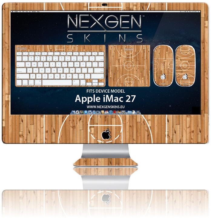 Produktbild Skins IMAC270029 Hardwood Classic 3D Dimensional Skin Case fur Apple iMac 27