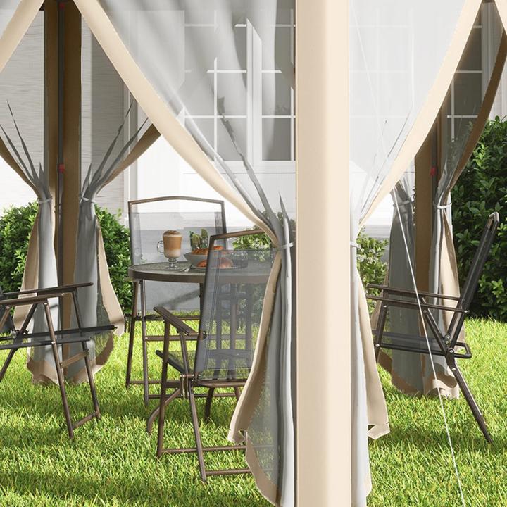 Actual product image Outsunny Folding pavilion with carrier bag (405 cm, 405 cm)