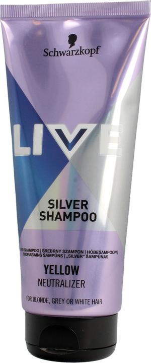 Produktbild Schwarzkopf Live Silver Shampoo (200 ml, Flüssiges Shampoo)