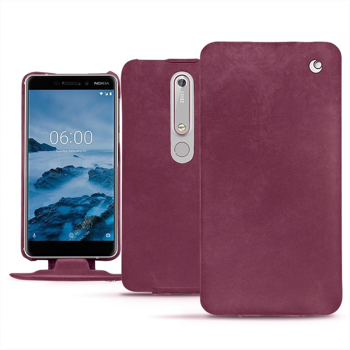 Actual product image Noreve Leather cover vertical (Nokia 6 (2018))