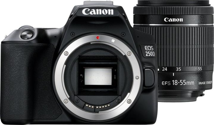 Actual product image Canon EOS 250D (18 - 55 mm, 24.10 Mpx, APS-C / DX)