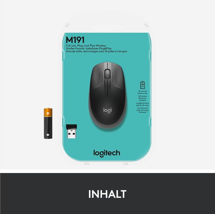 Productafbeelding Logitech M190 (Draadloze)