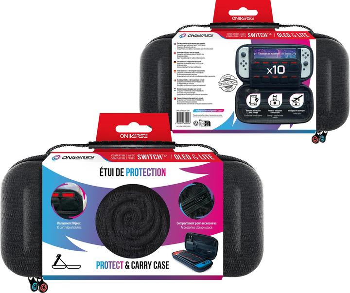 Actual product image Oniverse CARRYING CASE - GREY - Miscellaneous Taske - Nintendo Switch (Switch)