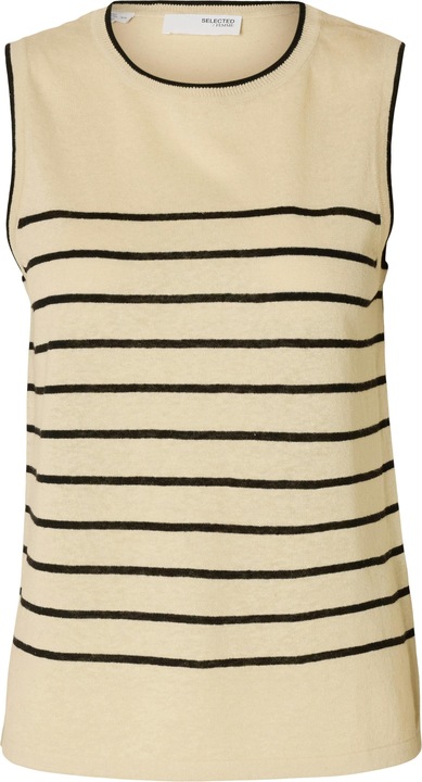 Actual product image Selected Femme Leinenmix Stricktop (S)