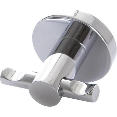 Gedy, Handtuchhalter + Handtuchhaken, Double Bathroom Hook Felce Fe26 13 Cr