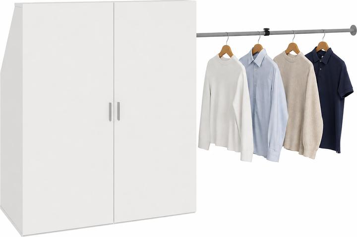 Produktbild VCM Holz Dachschrägen Kleiderschrank Dacho L (90 x 50 x 100 cm)