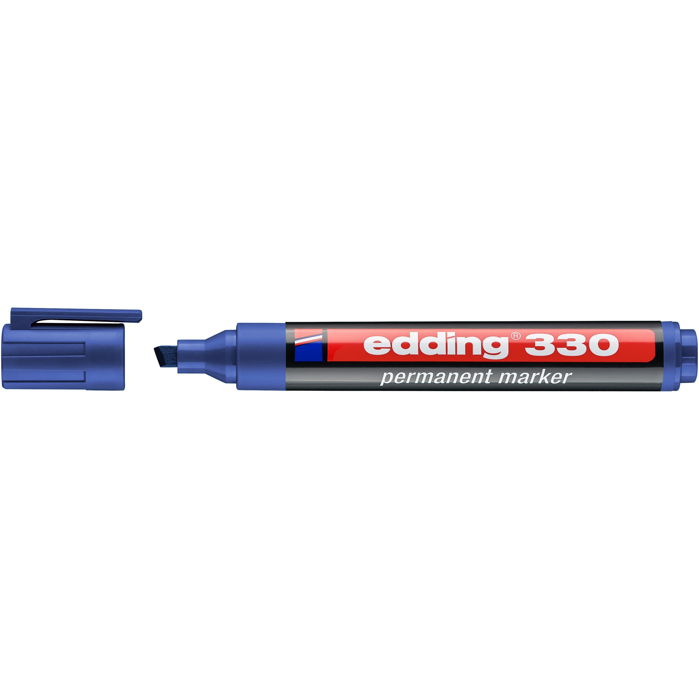 Edding, Marker, Permanent Marker 330 (Blau, 1 mm, 1 x)