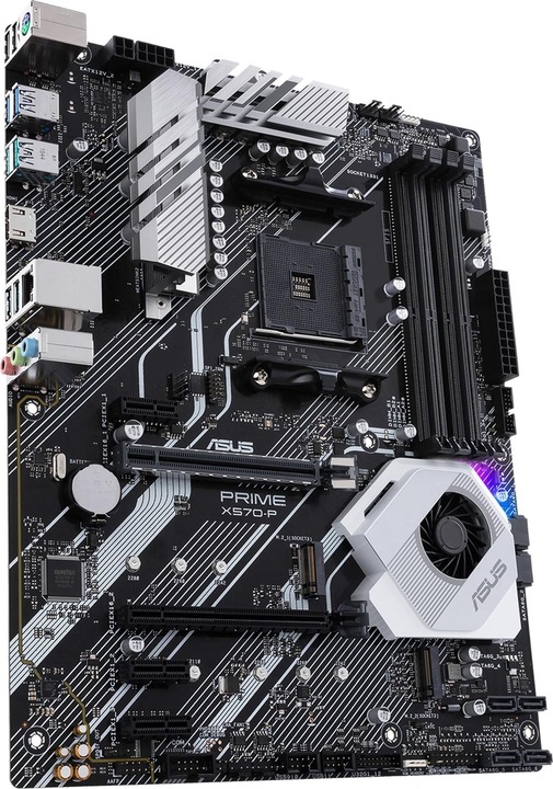 Actual product image ASUS Prime X570-P (AM4, AMD X570, ATX)
