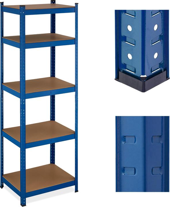 Relaxdays Heavy duty shelving