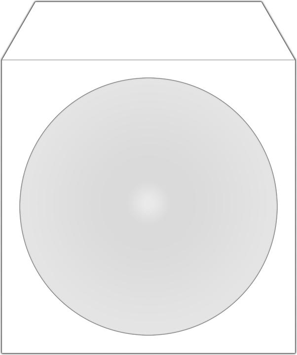 Actual product image MediaRange CD/DVD Papierhüllen mit Sichtfenster