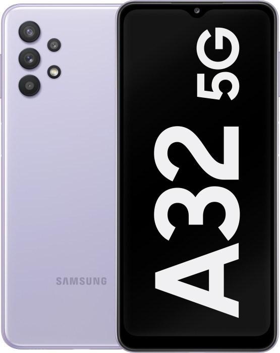 Image du produit Samsung Galaxy A32 5G UE (128 Go, Violet, 6.50", Double SIM, 5G)