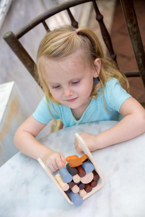 Produktbild Plantoys Timber Tumble (1 - 4 Spieler)