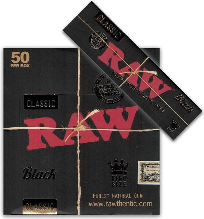 Immagine prodotto RAW Black Papers King Size Extra Fine Box