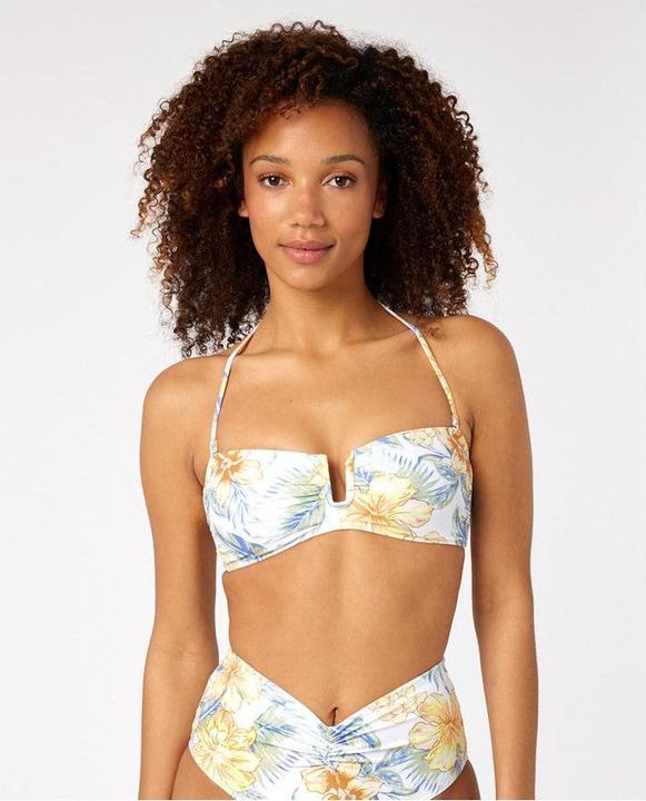 Rip Curl Always Summer Bandeau-Schwimm-BH Weiss (L)