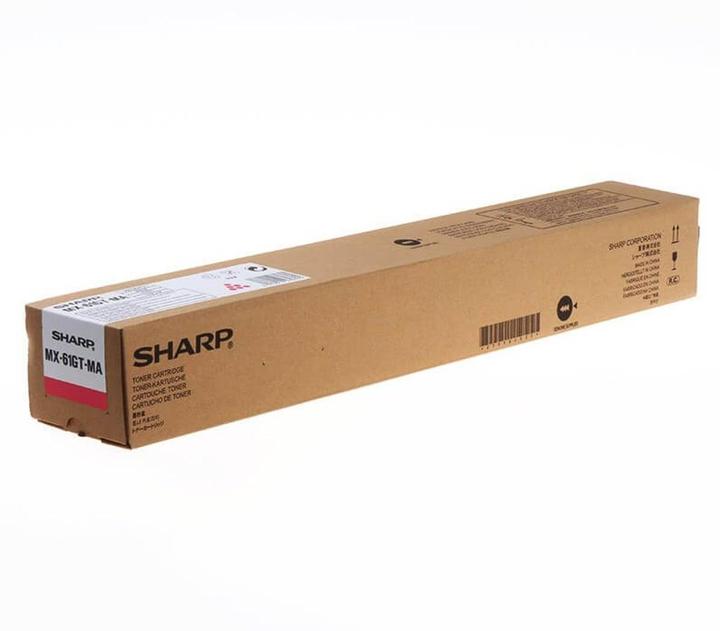 Actual product image Sharp MX61GTMA Toner Cartridge (e) Original (M)