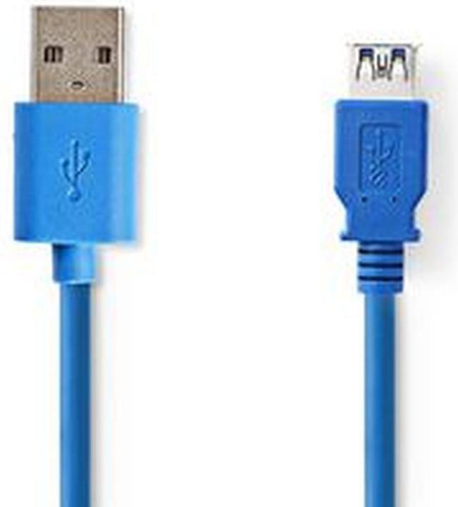 Produktbild Nedis Kabel USB 3.0 A Stecker - A Buchse 2.0 m blau (2 m)