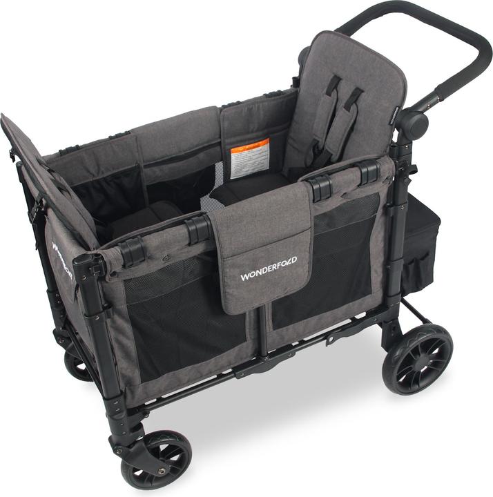Image du produit WonderFold Poussette Elite Double Stroller Wagon Grey