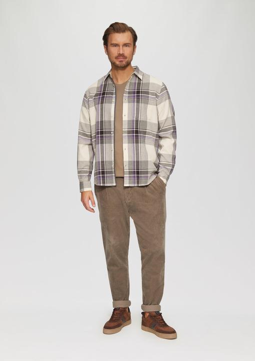 Image du produit S.Oliver Hemd Regular Fit: Strukturiertes Karohemd mit Brusttasche (XXL)