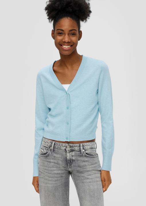 Actual product image s.Oliver Strickjacke Strickjacke aus Viskosemix (L)