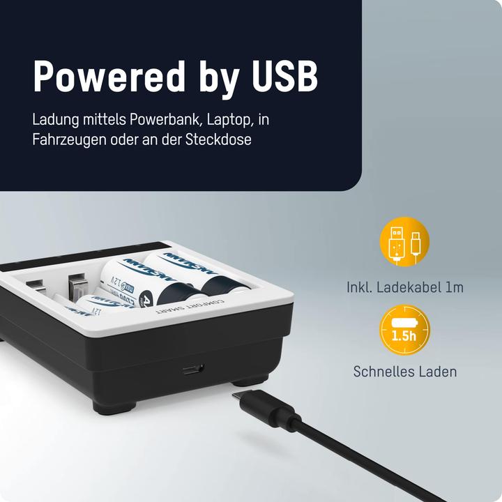 Produktbild Ansmann Comfort Smart (4 Stk., AA, 800.80 mAh, Akku)