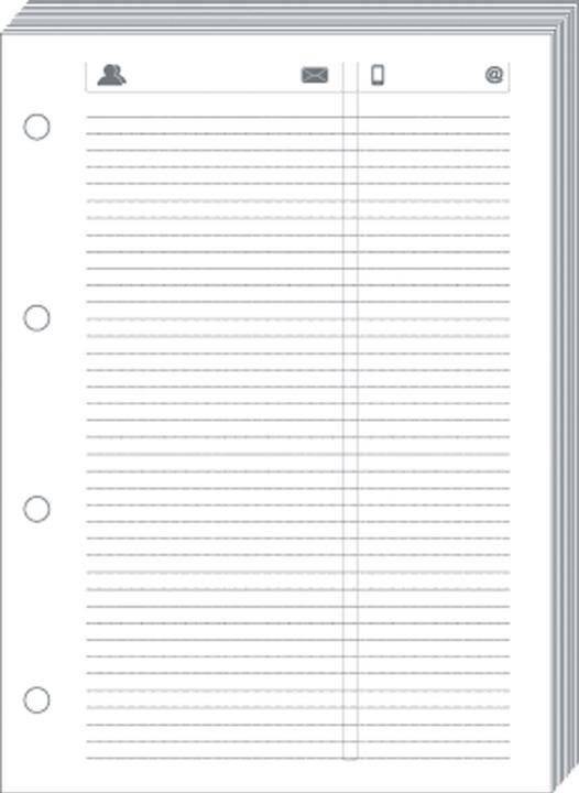 Image du produit Quo Vadis Timer 21 Planing Feuilles de téléphone