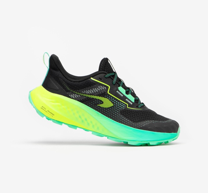 Produktbild Kiprun Laufschuhe Trailrunning Crosslauf Kinder - K500 Grip schwarz/grün (39)