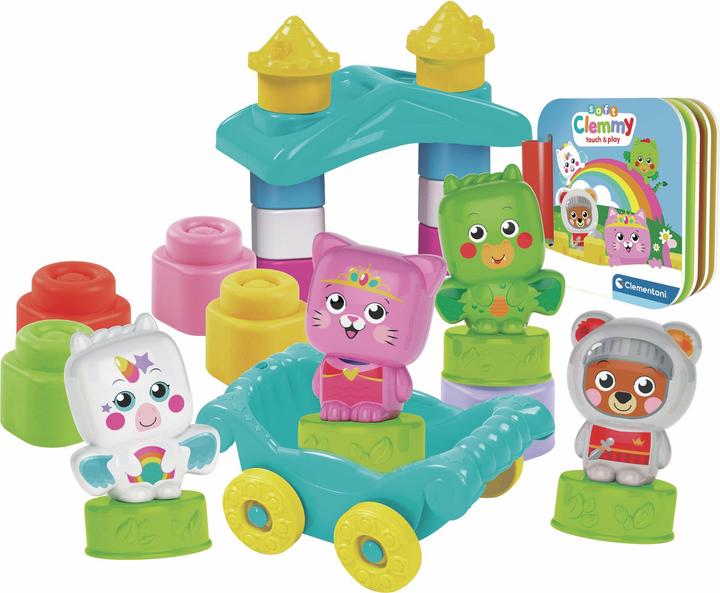 Produktbild Clementoni Clemmy Baby Held und Prinzessin Konstruktionen (16 Teile)