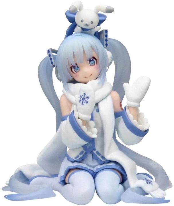 Furyu Hatsune Miku Noodle Stopper PVC Statue Snow Miku Sky Town 10th Ver. 15 cm