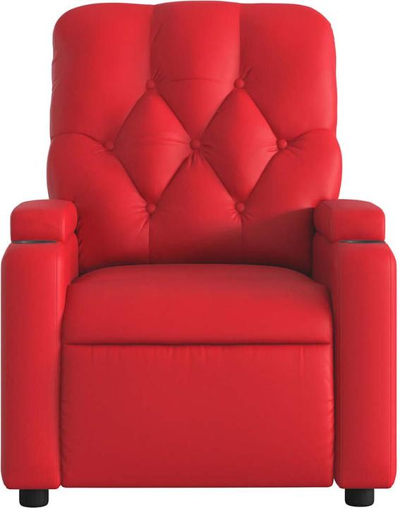 Actual product image vidaXL Massage chair electric imitation leather