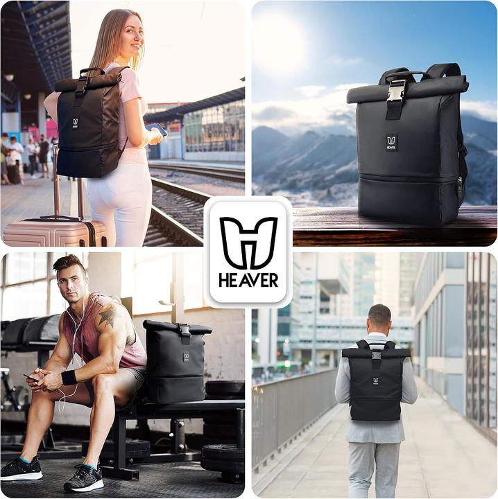 Actual product image Heaver Backpack Rolltop (28L)