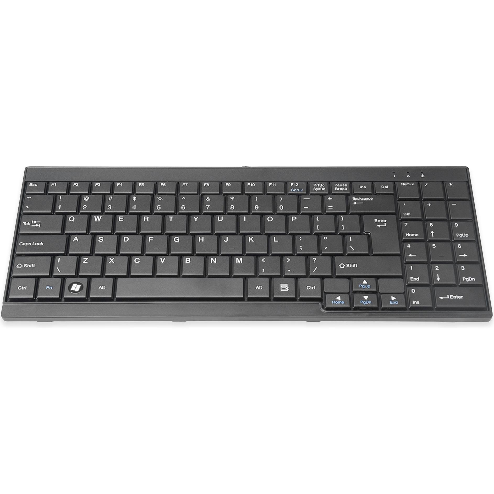 Thumbnail - Digitus DS-72000US (US, Kabelgebunden), Tastatur, Schwarz