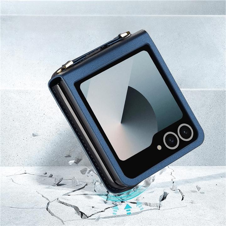 Produktbild LC.Imeeke L1 Series Leder Etui Hülle (Samsung Galaxy Z Flip7)